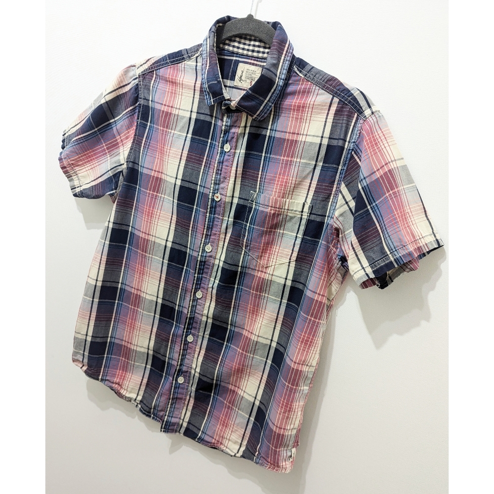 Howe Creative Workforce Plaid Button Up Shirt Men… - image 6